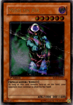 Yugioh Mind on Air SOD-EN027 - Ultimate Rare 1st Edition - Image 1