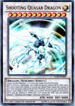 Shooting Quasar Dragon - LC05-EN005 - Ultra Rare Limited Edition Yugioh - Image 1