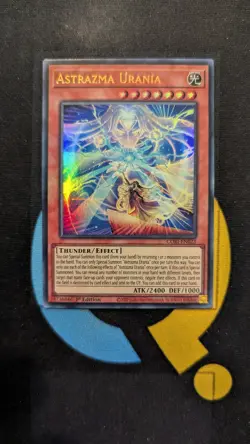 CORI-EN023 Astrazma Urania x3 Ultra Rare 1st YuGiOh Playset - Image 2