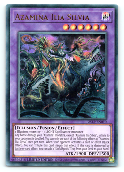 Azamina Ilia Silvia - 25LP-EN010 - Ultra Rare Limited Edition Yugioh - Image 1
