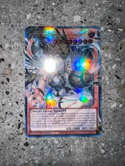 Yugioh TCG Phara the Primordial Goddess CORI-EN022 Overframe 1st Ed EU NM-M - Image 3