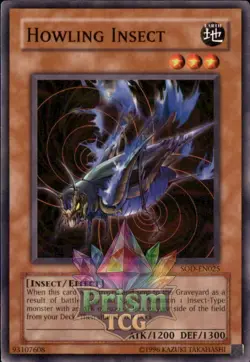 Howling Insect SOD-EN025 Yugioh - Image 1
