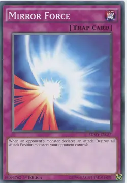 Yugioh Mirror Force SDMY-EN037 Common 1st Edition NM - Image 1