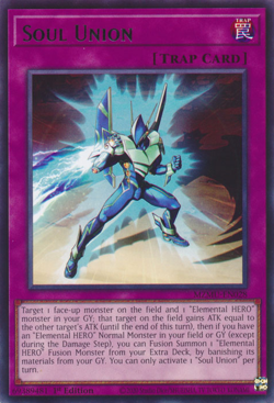 Soul Union MZMU-EN028 1st ED Yu-Gi-Oh! - Image 1