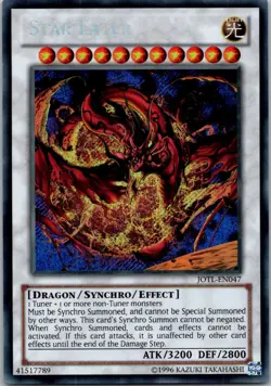 Yugioh Star Eater (Secret) JOTL-EN047 Secret Rare NM - Image 1