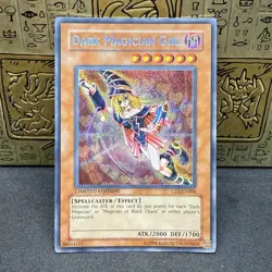 Yugioh Dark Magician Girl CT2-EN004 Secret Rare Limited Edition See Pics - Image 1