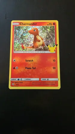 Charmander - 9/25 - Holo - Celebrations -Lightly Played - Pokemon TCG - Image 1