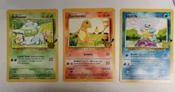 JUMBO Bulbasaur 44/102 Charmander 46/102 Squirtle 63/102 Pokemon Celebrations - Image 1