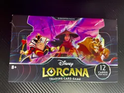 Disney Lorcana TCG: Rise of the Floodborn Booster Box 24 Pack In-hand NEW SEALED - Image 1