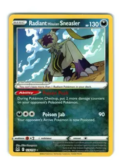 Radiant Hisuian Sneasler 123/196 | SWSH - Lost Origin | Pokemon NM - Image 1