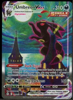 Pokemon TCG SWSH Evolving Skies 215/203 Umbreon VMAX ALT ART - Image 1