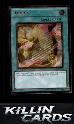 1st Edition Tuning (UTR) STBL-EN045 YuGiOh Ultimate Rare Starstrike Blast Card N - Image 1