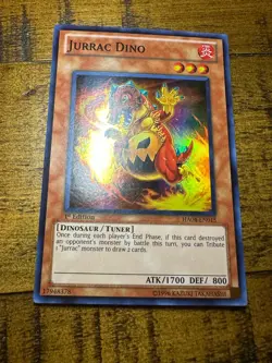 Jurrac Dino HA04-EN015 1st Edition Super Rare LP + BONUS - Image 1