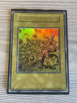 Glory of the King's Hand N/A Unlimited Ultra Rare Yu-Gi-Oh TCG MP - Image 1