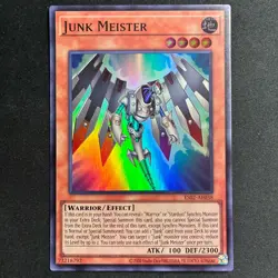 YuGiOh Junk Meister (Asian English) ES02-AE038 Super Rare not Secret BLGG EN - Image 1