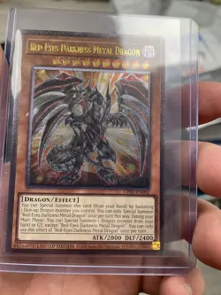 Red-Eyes Darkness Metal Dragon YGO Yu-Gi-Oh! UP01 Ultimate Rare NM - Image 3
