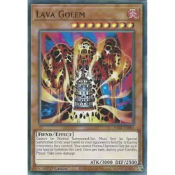 Lava Golem - Super Rare 1st Edition RA01-EN001 - YuGiOh NM Card - Image 1
