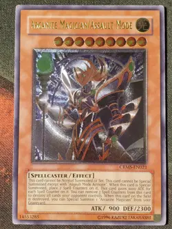 Yugioh Arcanite Magician/Assault Mode CRMS-EN021 Ultimate Rare LP - Image 1