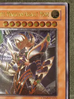 Yugioh Arcanite Magician/Assault Mode CRMS-EN021 Ultimate Rare LP - Image 3