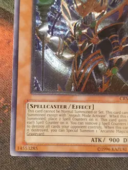 Yugioh Arcanite Magician/Assault Mode CRMS-EN021 Ultimate Rare LP - Image 5