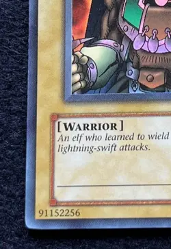 Yugioh Celtic Guardian LOB-007 Super Rare Halo 2002 NM/Mint! - Image 4
