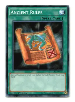 Ancient Rules - LDK2-ENK27 1st Edition - YuGiOh-LP - Image 1