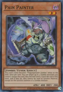 Pain Painter OP19-EN006 Super Rare OTS Tournament Pack 19 Yu-Gi-Oh Unlimited LP - Image 1
