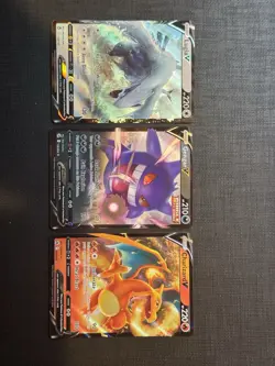 Pokemon TCG Charizard V - Lugia V - Gengar V All Near Mint Condition - Image 1
