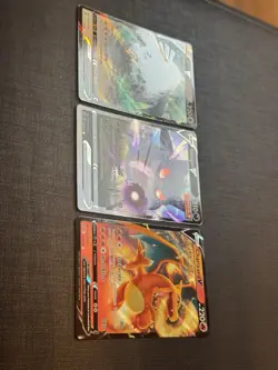 Pokemon TCG Charizard V - Lugia V - Gengar V All Near Mint Condition - Image 2