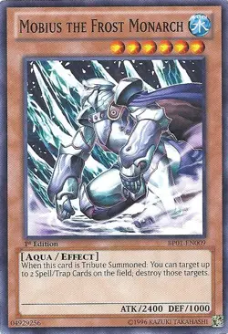 Yugioh! MP Mobius the Frost Monarch - BP01-EN009 - Starfoil Rare - 1st Edition M - Image 1