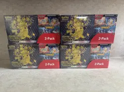 4x Pokemon Surging Sparks Elite Trainer Box ETB + Booster Pack Costco Bundles - Image 1