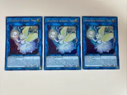 Yugioh Protector of the Agents Moon x 3 - 1st Edition Ultra Rare NM Free Holo B - Image 1