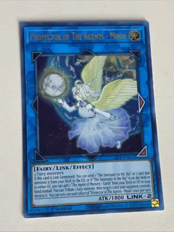 Yugioh Protector of the Agents Moon x 3 - 1st Edition Ultra Rare NM Free Holo B - Image 4