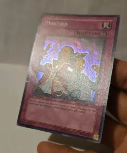 YUGIOH DISCORD ANPR 1ST EDITION SUPER PLAYED BIG BEND - Image 2