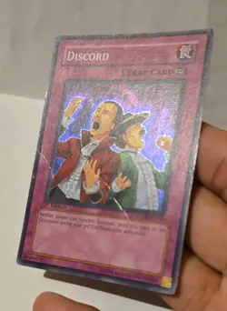 YUGIOH DISCORD ANPR 1ST EDITION SUPER PLAYED BIG BEND - Image 3