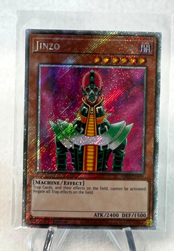 Konami Yu-Gi-Oh! Jinzo RA03-EN099 Platinum Secret Rare Foil 1st Edition - Image 1