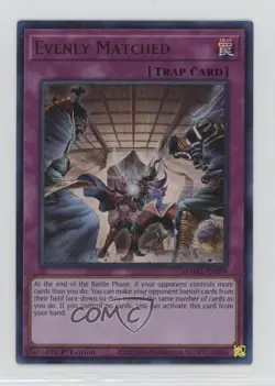 Evenly Matched 1st Ed. YuGiOh Magnificent Mavens #MAMA-EN099 - Image 1