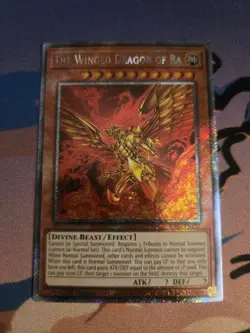 The Winged Dragon of Ra (RA03-EN137) (Platinum Secret Rare) (NM) Yu-Gi-Oh! - Image 1