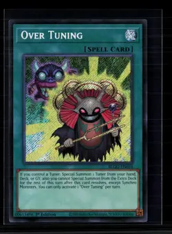 Yu-Gi-Oh! Over Tuning Battles of Legend: Glorious Gallery SR BLGG-EN034 1st Ed - Image 1