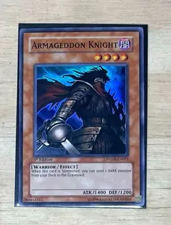 LP Armageddon Knight PTDN-EN021 Phantom Darkness 1st Edition - Image 1