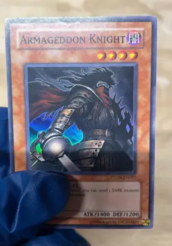 LP Armageddon Knight PTDN-EN021 Phantom Darkness 1st Edition - Image 2
