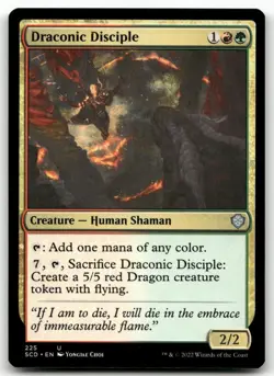 Draconic Disciple #225 (NM) Starter Commander SCD Magic MTG - Image 1