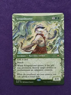 MTG Magic the Gathering Scrapshooter (324/454) Bloomburrow NM - Image 1