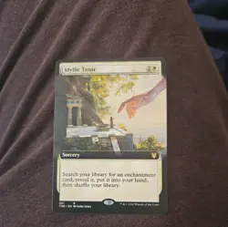 MTG Idyllic Tutor Theros Beyond Death - Rare full art - Image 1