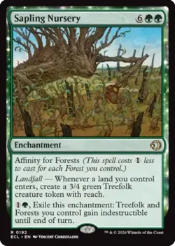 Sapling Nursery - Lorwyn Eclipsed (ECL) (Foil) - Image 1