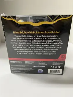 Pokemon TCG Scarlet And Violet Series Paldean Fates Booster Bundle Box Sealed - Image 3