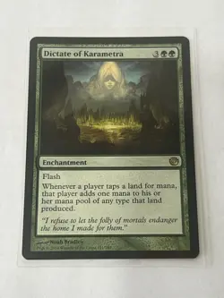 MTG Dictate of Karametra- Journey into Nyx -Regular Set Of 2 Cards Rares - Image 2