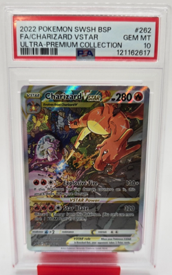 Charizard VSTAR SWSH262 SWSH: Black Star Promo Pokemon TCG Psa 10 Gem Mint - Image 1