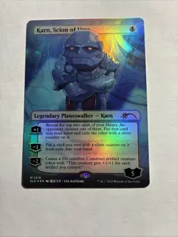 Karn, Scion of Urza (Rainbow Foil) - Secret Lair Drop MTG Plus Bonus Rare!!! - Image 1