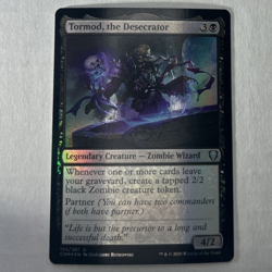Tormod, the Desecrator Foil Commander Legends 155 Magic The Gathering - Image 1